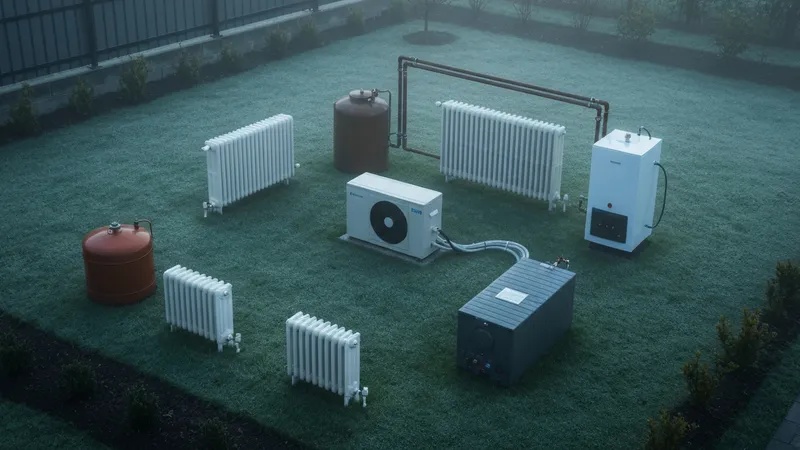 Comparaison : pompe à chaleur air/eau vs autres systèmes de chauffage